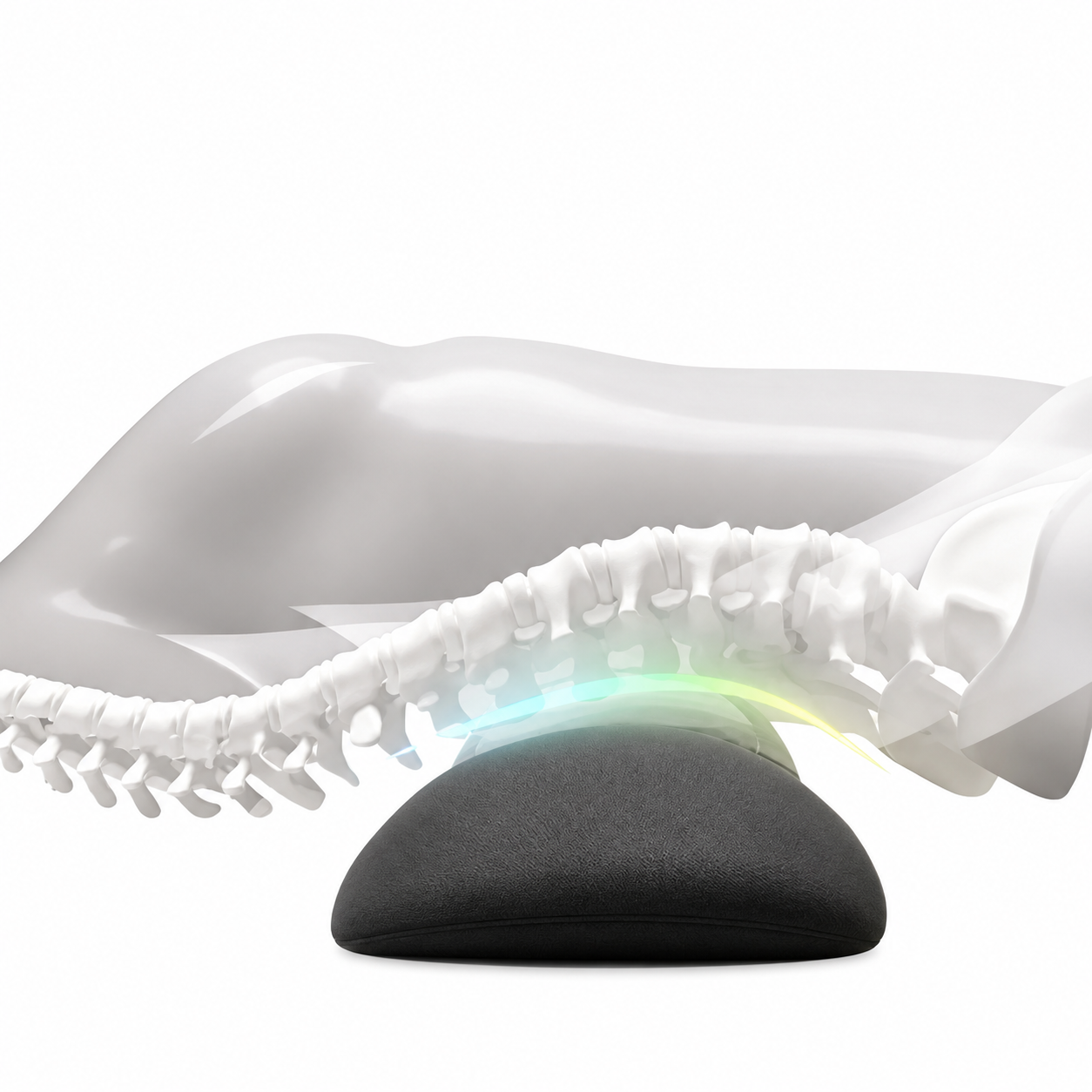 3-in-1 Back Massager With Heat Vibration for Back Pain Relief
