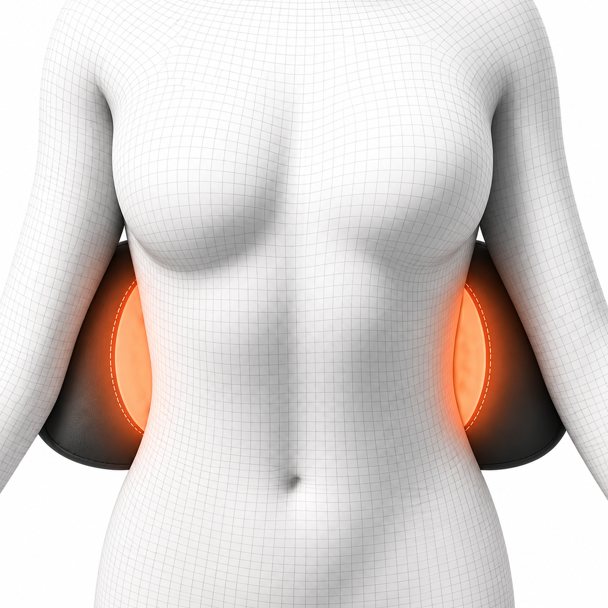 3-in-1 Back Massager With Heat Vibration for Back Pain Relief