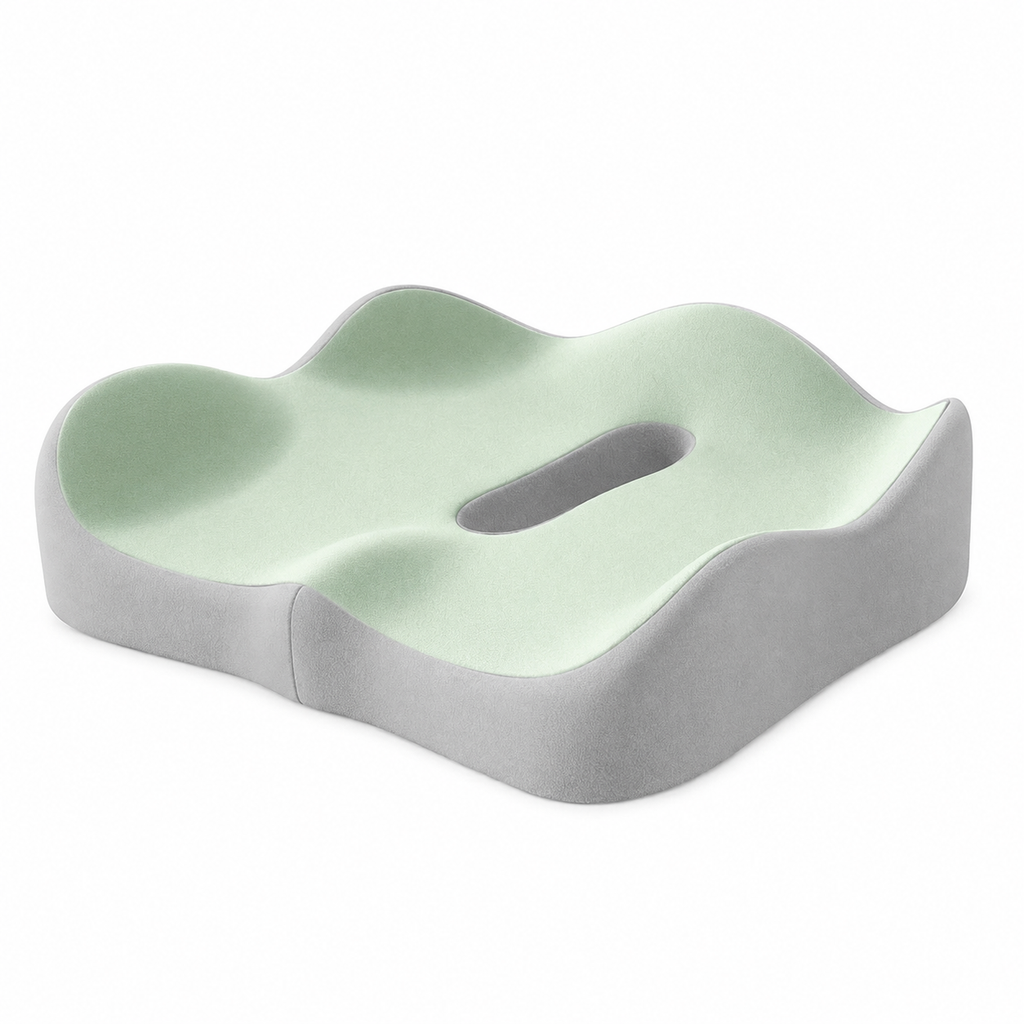 Memory Foam Seat Cushion - 3D Ergonomic Support