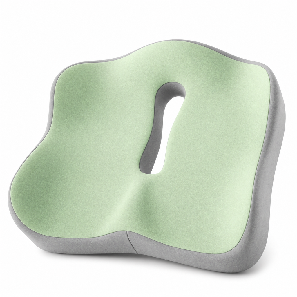 Memory Foam Seat Cushion - 3D Ergonomic Support
