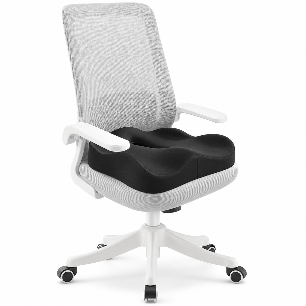 Memory Foam Seat Cushion - 3D Ergonomic Support