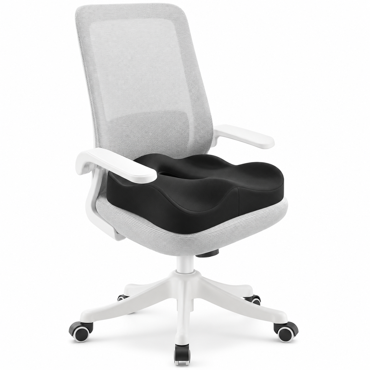 Memory Foam Seat Cushion - 3D Ergonomic Support