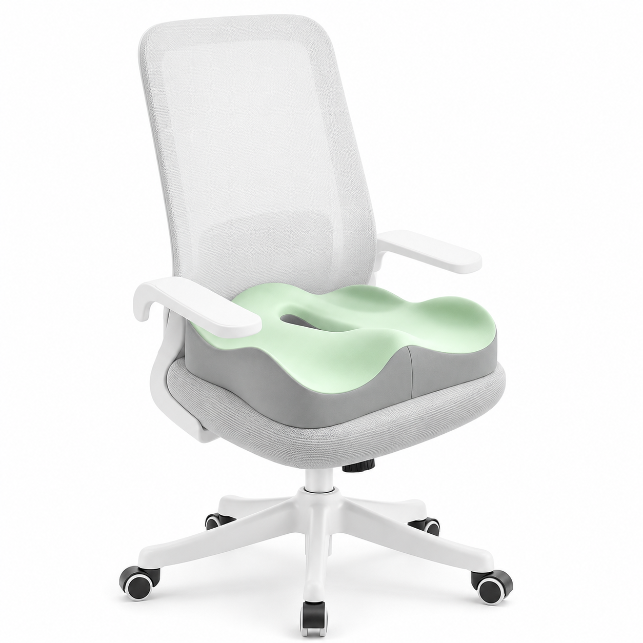 Memory Foam Seat Cushion - 3D Ergonomic Support