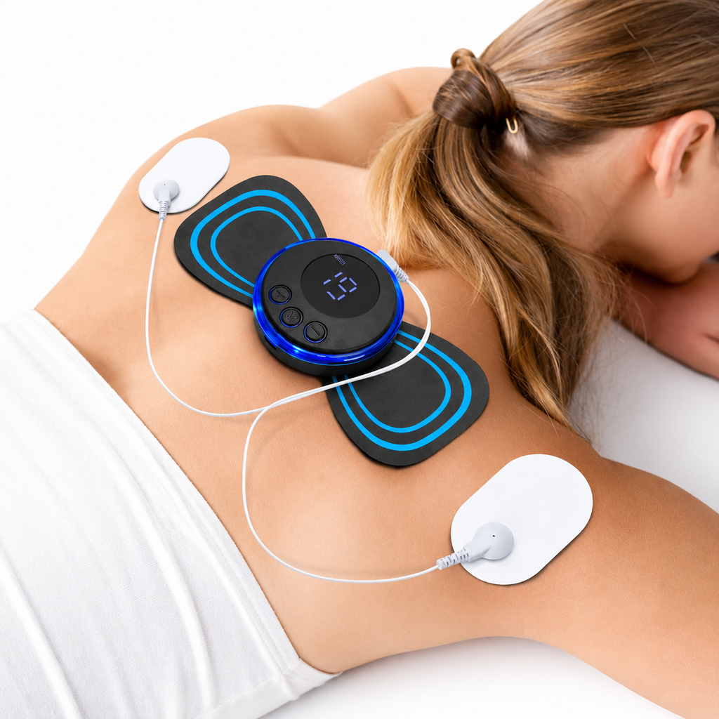 Neck Massager Electric Muscle Stimulator Cervical Sticker