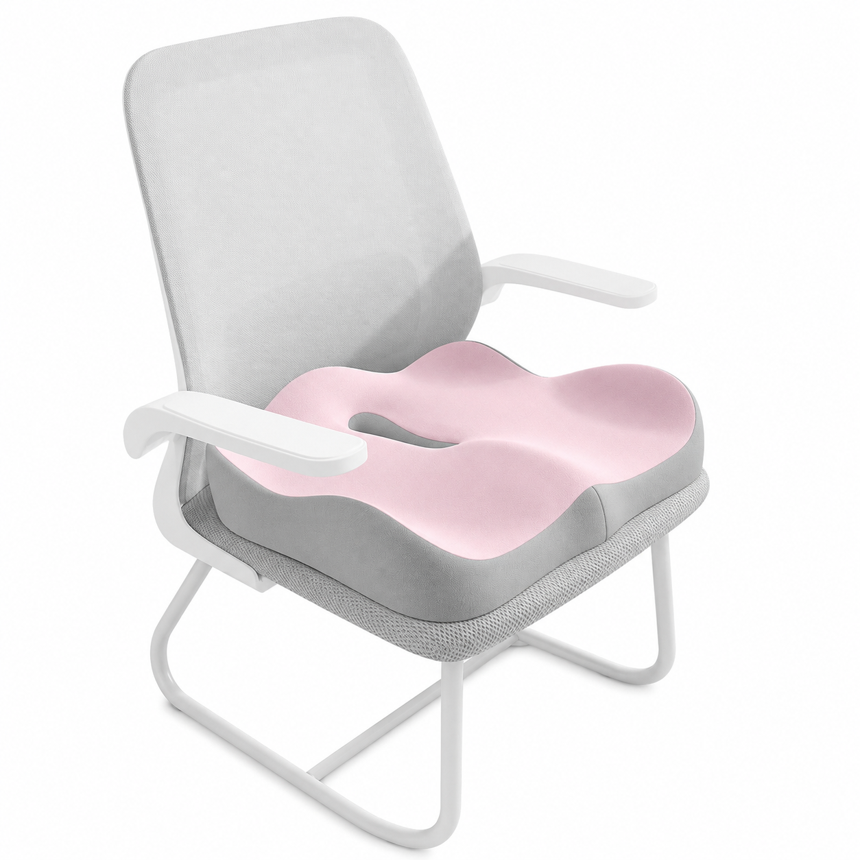 Memory Foam Seat Cushion - 3D Ergonomic Support