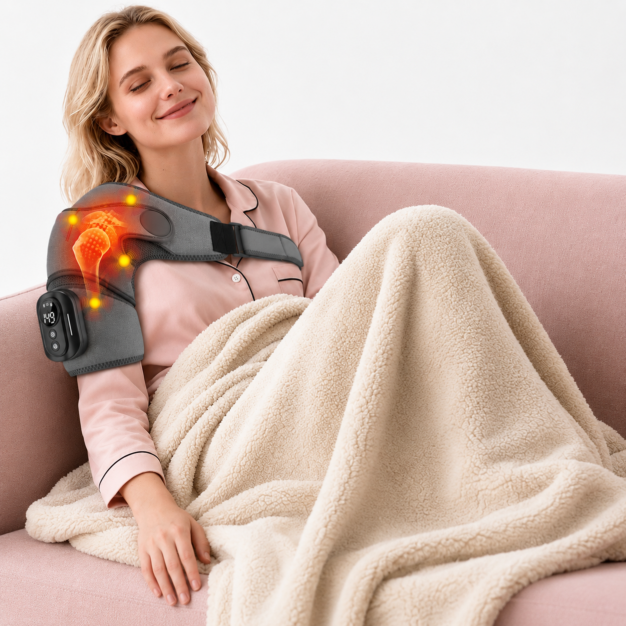 Electric Shoulder Massager with Heating